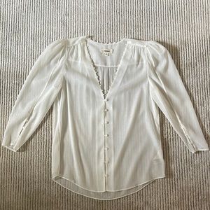 L’Agence top with shimmer size S. Never worn